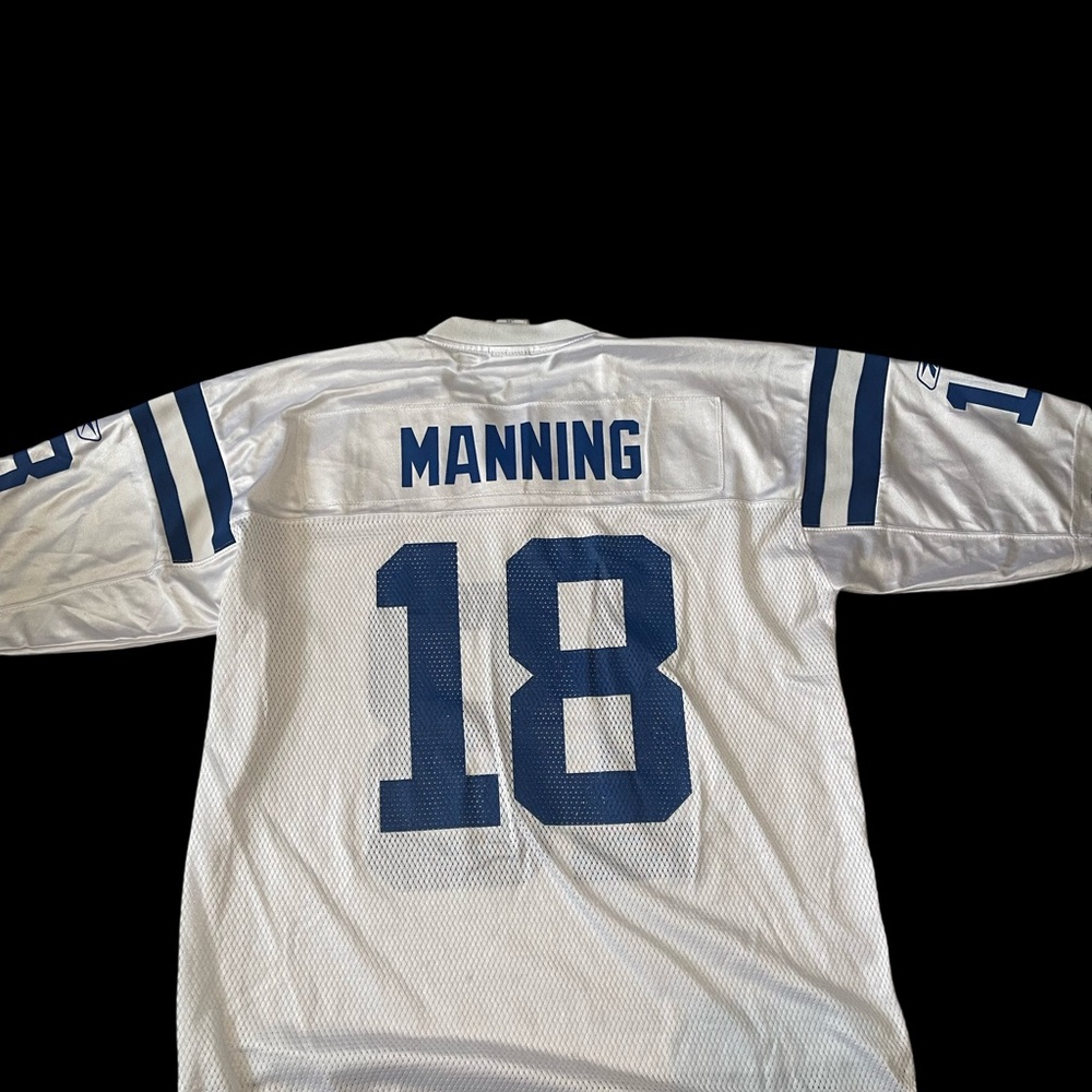 Colts Peyton Manning Onfield Reebok